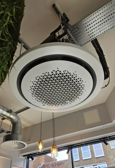 Samsung circular ceiling cassette air conditioning installation